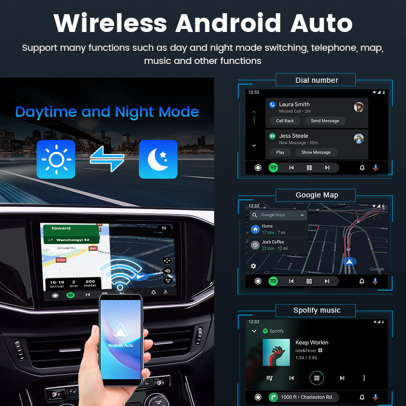 Carlinkit 4.0 Car Connect Original Car Wired to Wireless CarPlay Android Auto Box