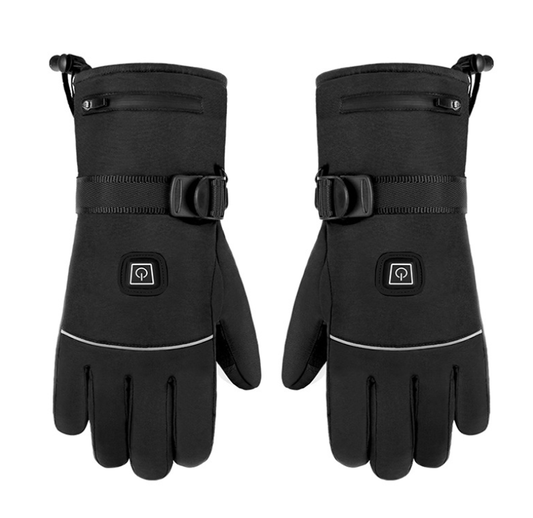 HEROBIKER Motorcycle Gloves Waterproof Heated Guantes Moto Touch Screen Battery Powered Motorbike Racing Riding Gloves Winter##